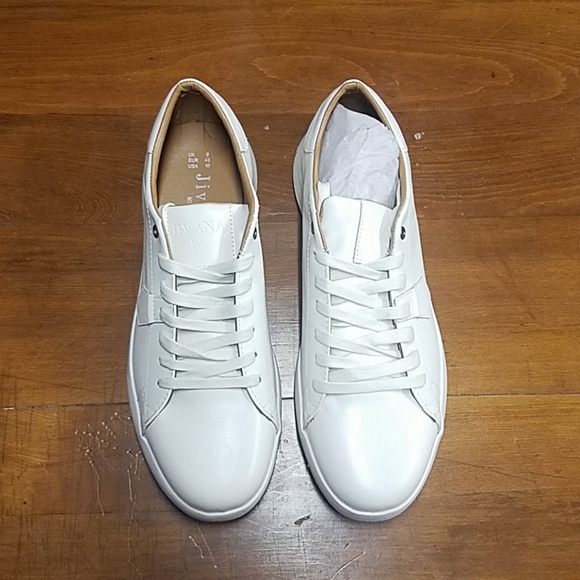 Men's Sneaker Casual Classic Shoes Lace-up White - Picture 8 of 12